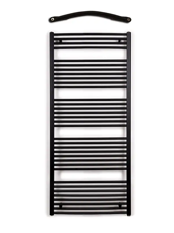 Koupelnový radiátor Thermal KDO 750/1680 - černý mat Sleva