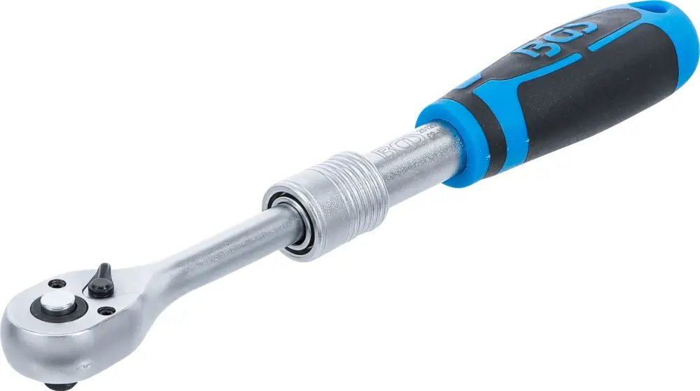 BGS Teleskopická přepínací ráčna | 6,3 mm (1/4") | 190 – 225 mm – BGS 25120 Nejlepší Cena
