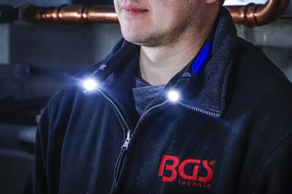 BGS Dílenská COB LED svítilna na krk - BGS 85353 Přímo Od Výrobce