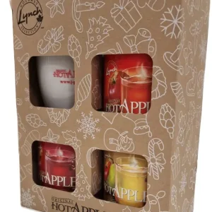 Lynch Foods Dárková sada Hot Apple 3x553g + hrnek Novinka