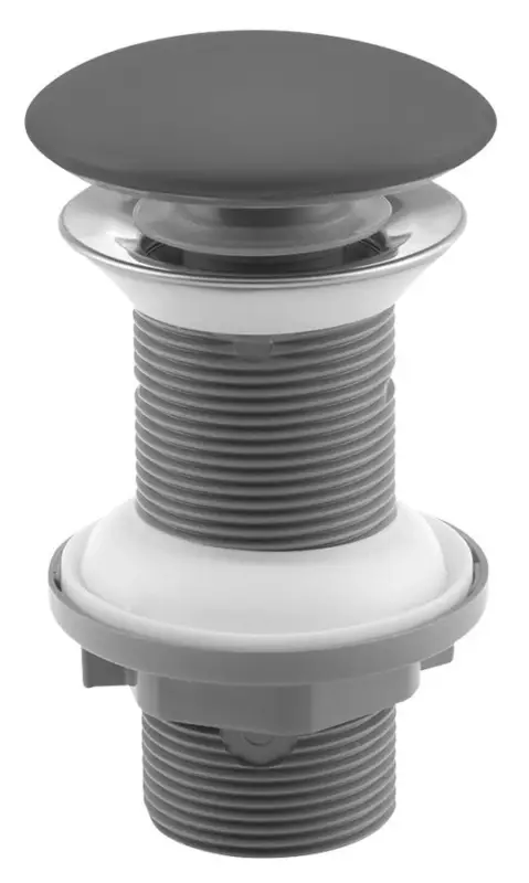 ISVEA Umyvadlová výpust 5/4“, click-clack, keramická zátka, 20-70mm, antracit Nová Kolekce