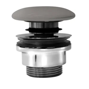 GSI GSI umyvadlová výpust 5/4“, click-clack, keramická zátka, 5-65mm, tortora mat Nakupujte Hned