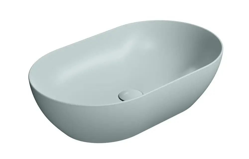 GSI PURA keramické umyvadlo na desku 60x37cm, ghiaccio mat Přímo Od Výrobce