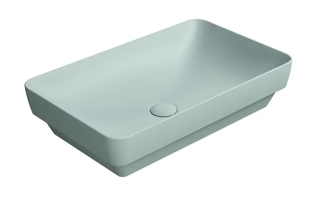 GSI PURA keramické umyvadlo na desku 60x38cm, ghiaccio mat Značkový
