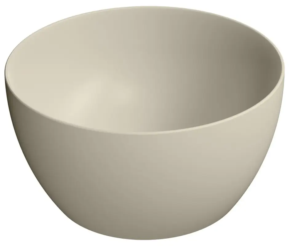 GSI PURA keramické umyvadlo na desku vysoké, průměr 42cm, creta mat Zlevněný