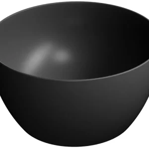 Cenově Výhodný GSI PURA keramické umyvadlo na desku vysoké, průměr 42cm, černá mat