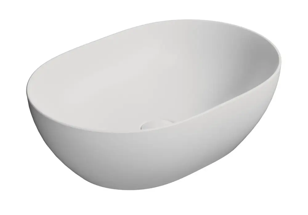 GSI PURA keramické umyvadlo na desku, 50x35cm, bílá mat Nejprodávanější