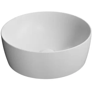 GSI NUBES keramické umyvadlo na desku průměr 40cm, bílá mat Super Cena