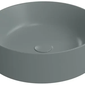 GSI KUBE X keramické umyvadlo na desku, průměr 45cm, agave mat Tovární Cena