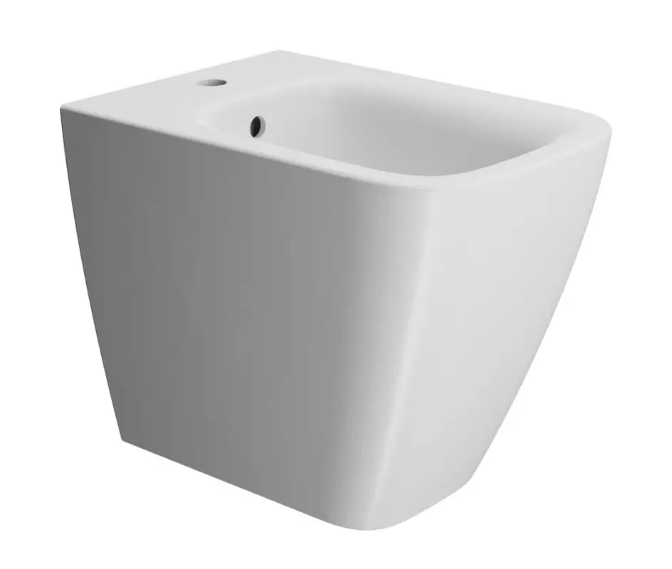 Finální Výprodej GSI NUBES bidet stojící, 35x52cm, bílá mat