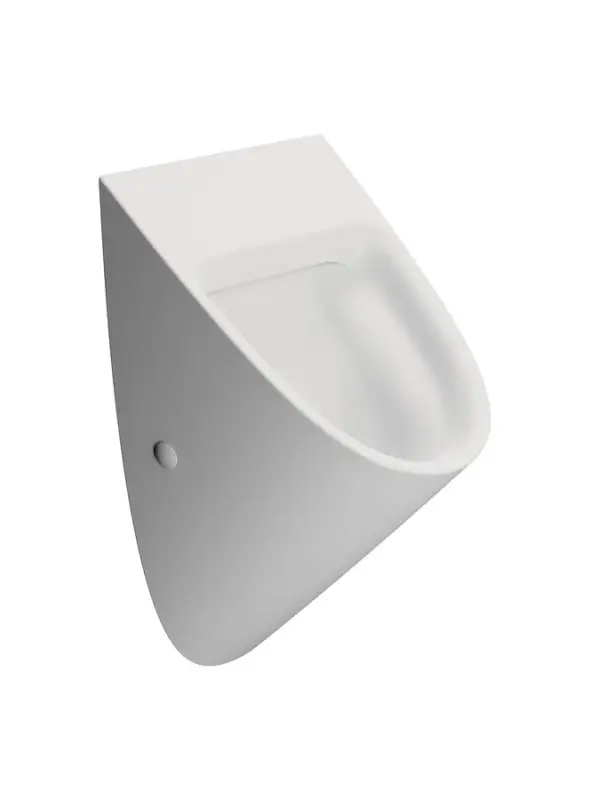 Sezónní Sleva GSI COMMUNITY urinál se zakrytým přívodem vody, Rimless, 31x54,5cm, bílá mat