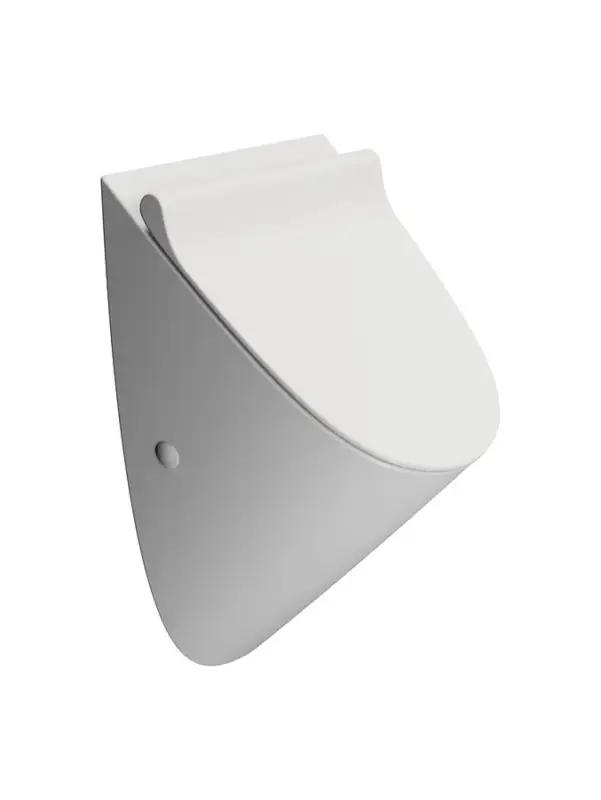 GSI COMMUNITY urinál se zakrytým přívodem vody s otvory pro víko, Rimless, 31x54,5cm, bílá mat Originální