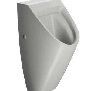 GSI COMMUNITY urinál se zakrytým přívodem vody, Rimless, 31x65cm, cenere mat Vrácení Zdarma