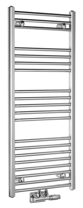 AQUALINE ALYA otopné těleso rovné 500x1188mm, středové připojení, chrom Bezpečná Platba