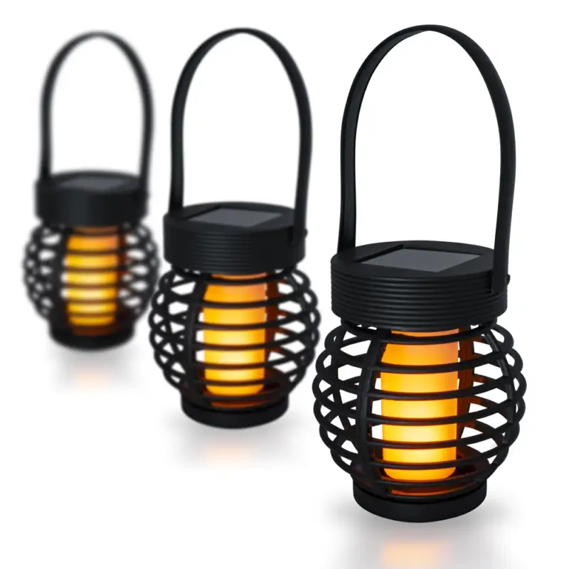 Garden King Solární LED lucerna závěsná 3 ks, teplá bílá SL-1003 Výprodej