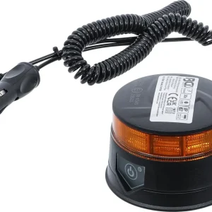 Pouze Dnes BGS Otočný maják, žlutý, s magnetem ( 2600 mAh, Li-ion), Ø 130mm