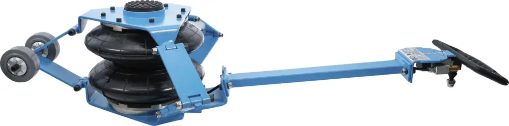 BGS Pneumatický měchový zvedák, pojízdný | max. 410 mm, 2 000 kg Sezónní Sleva