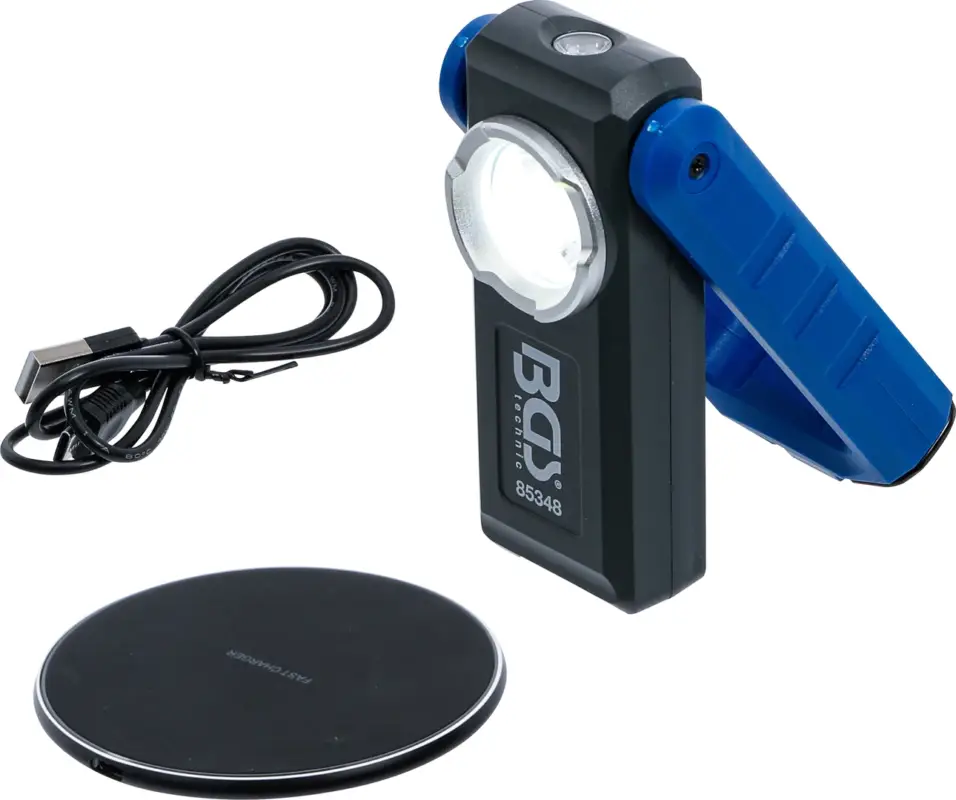 Poslední Šance BGS Montážní COB LED Lampa s magnetem a háčkem | sklopná | s indukční nabíjecí funkcí – BGS 85