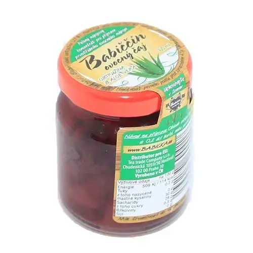 Tea Trade s.r.o. Babiččin ovocný čaj - Aloe Vera s ostružinou a kardamomem 60ml Nová Kolekce