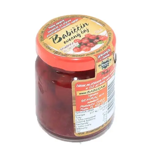 Tea Trade s.r.o. Babiččin ovocný čaj - Brusinka se skořicí 60ml Expresní Doručení