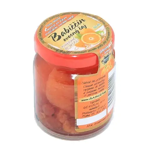 Tea Trade s.r.o. Babiččin ovocný čaj - Pomeranč se skořicí 60ml Zlevněný