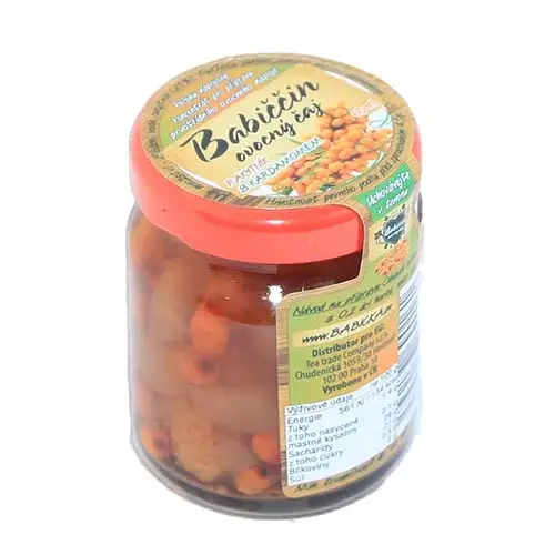 Tea Trade s.r.o. Babiččin ovocný čaj - Rakytník s kardamomem 60ml Značkový