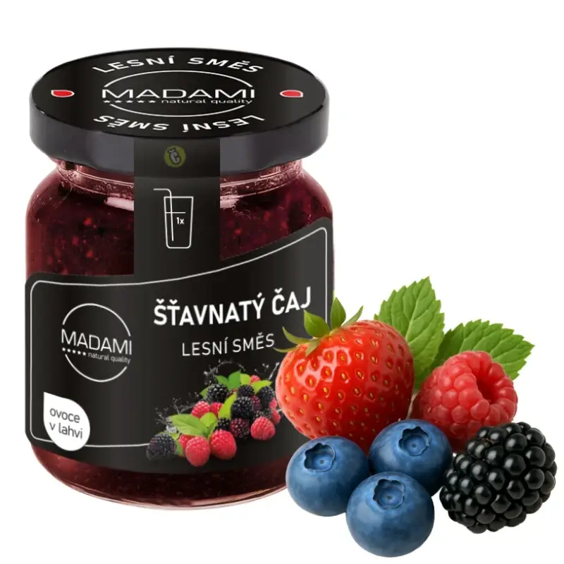 MADAMI s.r.o. Šťavnatý čaj Madami Lesní směs 55g Přímo Od Výrobce