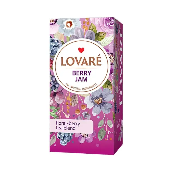Čaj Lovaré Berry Jam (24 sáčků) Ověřený