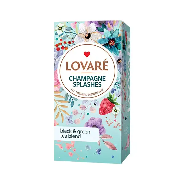 Akce Čaj Lovaré Champagne Splashes (24 sáčků)