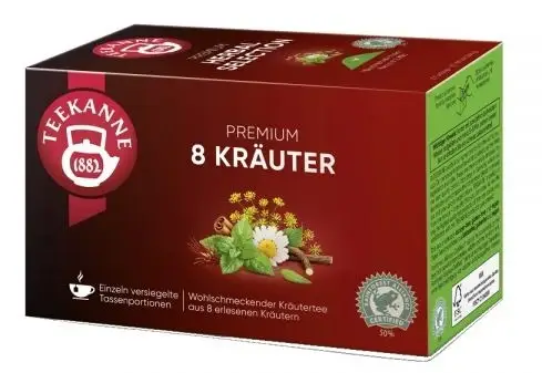 Teekanne Premium Herbal Selection bylinný čaj 20ks Akční Cena