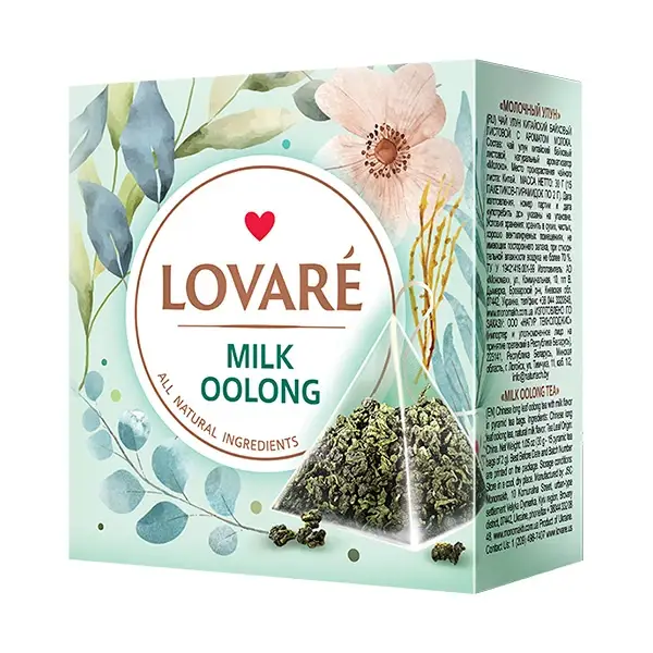 Čaj Lovaré Milk Oolong (15 pyramid) Cenově Výhodný