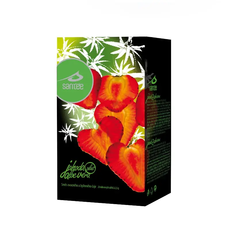 Pauwex Walachian Tea spol. s r.o. Čaj Santée - Jahoda & Aloe Vera Aktuální