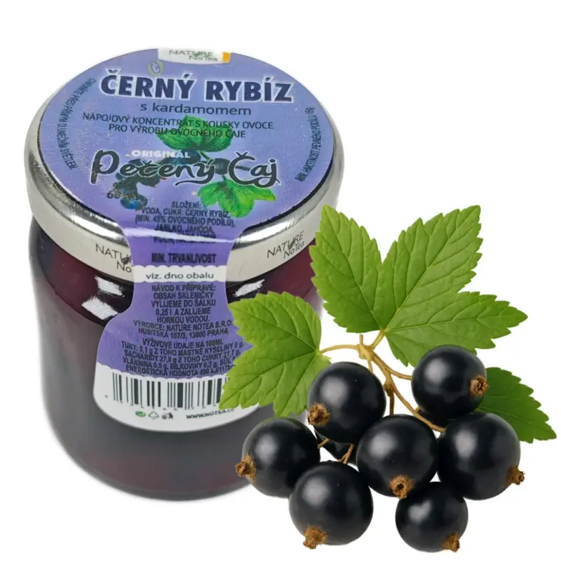 Poslední Šance Nature NoTea s.r.o. Pečený čaj Notea - Černý rybíz s kardamomem 60ml