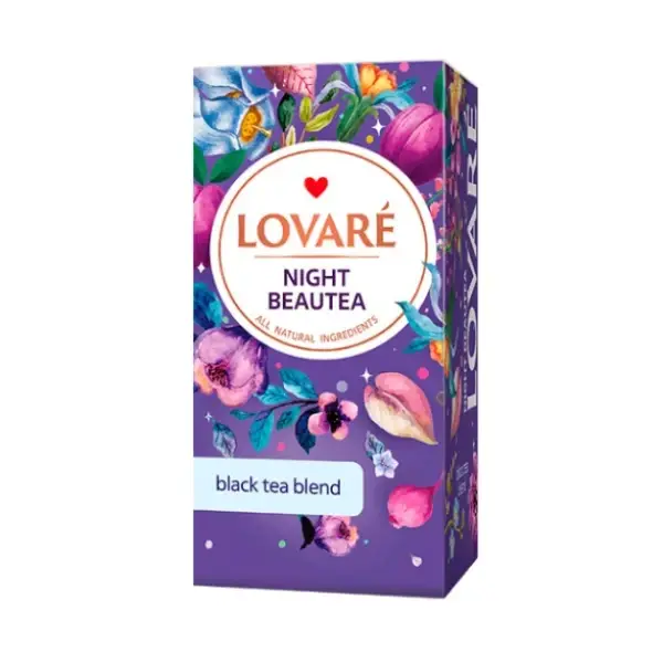 Čaj Lovaré Night Beautea (24 sáčků) Dokud Zásoby Vydrží