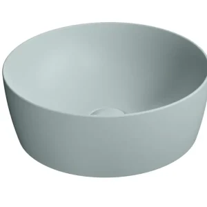 Cenový Hit GSI NUBES keramické umyvadlo na desku průměr 40cm, ghiaccio mat