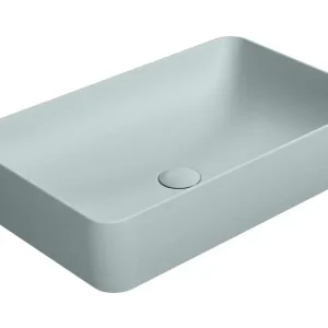 GSI NUBES keramické umyvadlo na desku 60x38cm, ghiaccio mat Bezpečná Platba