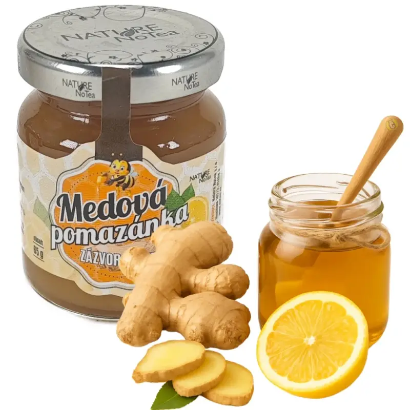 Nature NoTea s.r.o. Medová pomazánka NoTea Citon & Zázvor 65g Must-Have