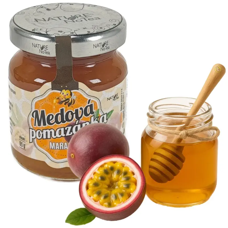Značkový Nature NoTea s.r.o. Medová pomazánka NoTea Marakuja 65g