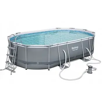 Top Prodej Bestway Bazén Power Steel Frame 4,88 x 3,05 x 1,07 m - 56448