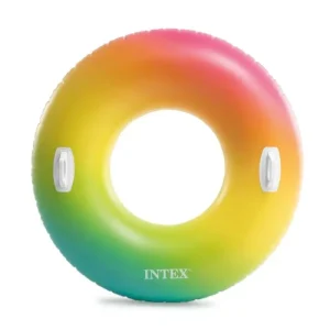 Intex 58202 Nafukovací kruh RAINBOW OMBRE 122 cm Autentický