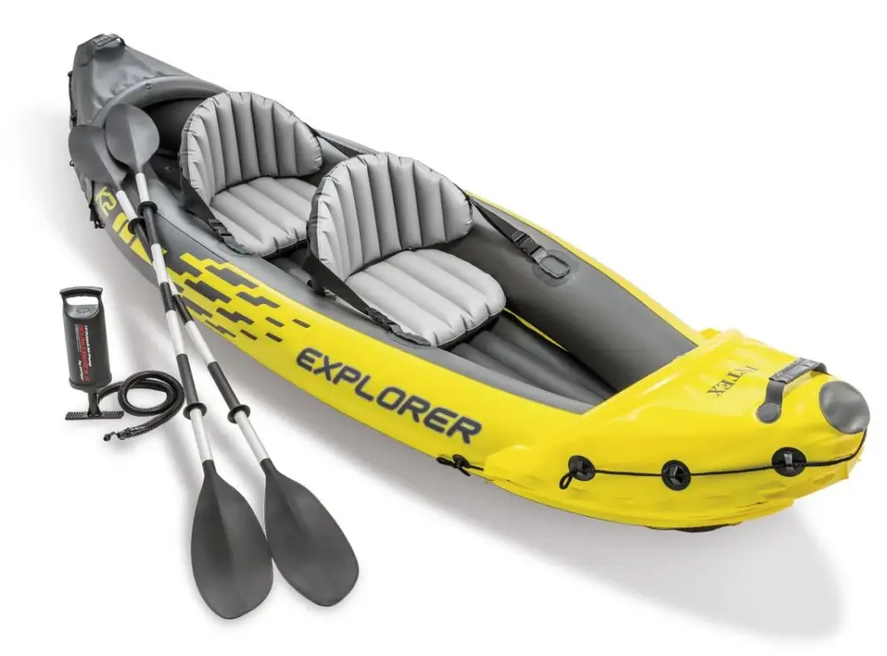 Intex 68307 Nafukovací kajak Explorer K2 - 312 x 91 x 51 cm Rychlé Dodání