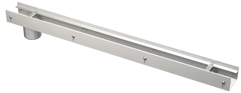 Nejlepší Cena ALCAPLAST Drenážní žlab 75 mm nastavitelný, nerez ADZ351V