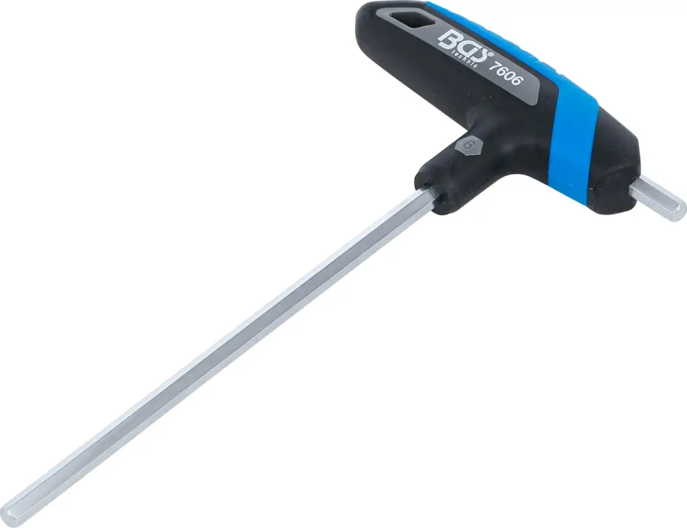 Vrácení Zdarma BGS Šroubovák s T-rukojetí, vnitřní šestihran, 6 mm BS7606