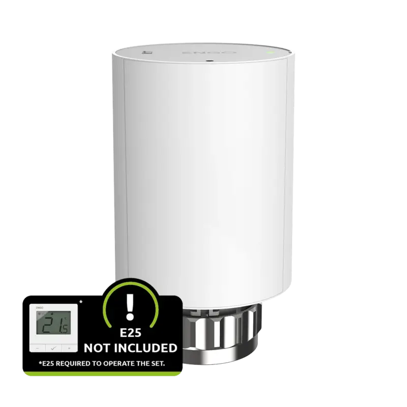 Výprodej ENGO Controls Termostatická radiátorová hlavice ETRV-M28, bílá, ENGO Smart , TYUA