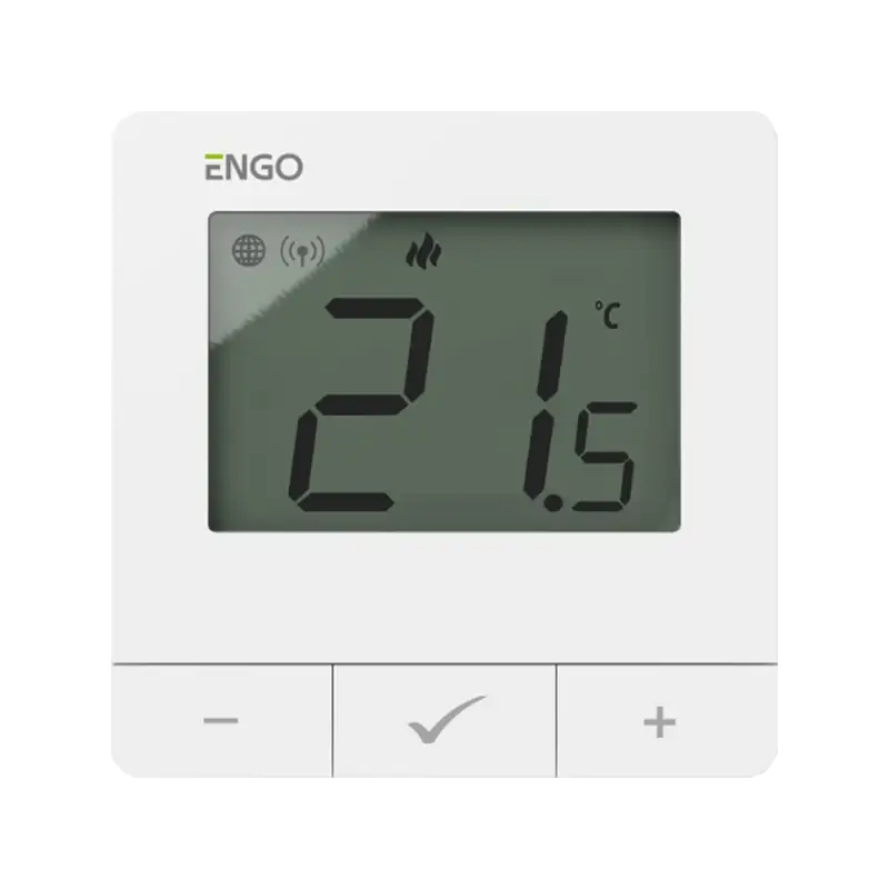 Přímo Od Výrobce ENGO Controls Chytrý termostat E25-230W, ENGO Smart, TUYA, bílá