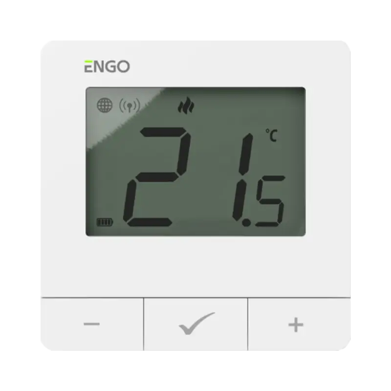 Oblíbený ENGO Controls Chytrý termostat E25-BATW, ENGO Smart, TUYA, bílá