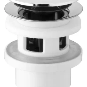 BRUCKNER Umyvadlová výpust 5/4“, click-clack, velká zátka, 32-52mm, ABS/chrom Speciální Cena
