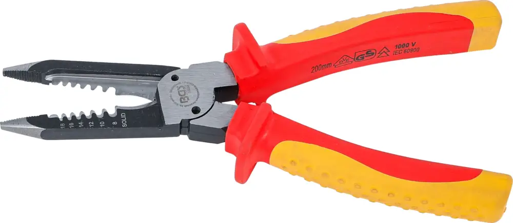 BGS Odizolovací kleště VDE, 200 mm – BGS 35888 Přímo Od Výrobce