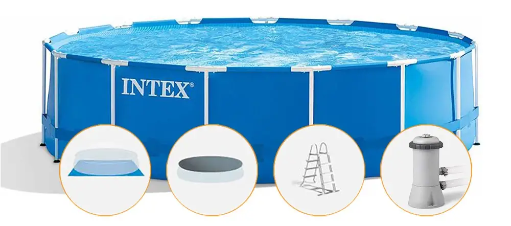 Intex Bazén Metal Frame Set 457 x 122 cm 28242 Autentický