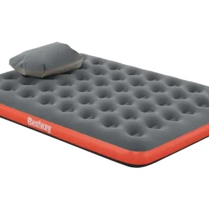 Aktuální Bestway Air Bed Roll Relax Twin dvoulůžko oranžová 152 x 203 x 22 cm 67703